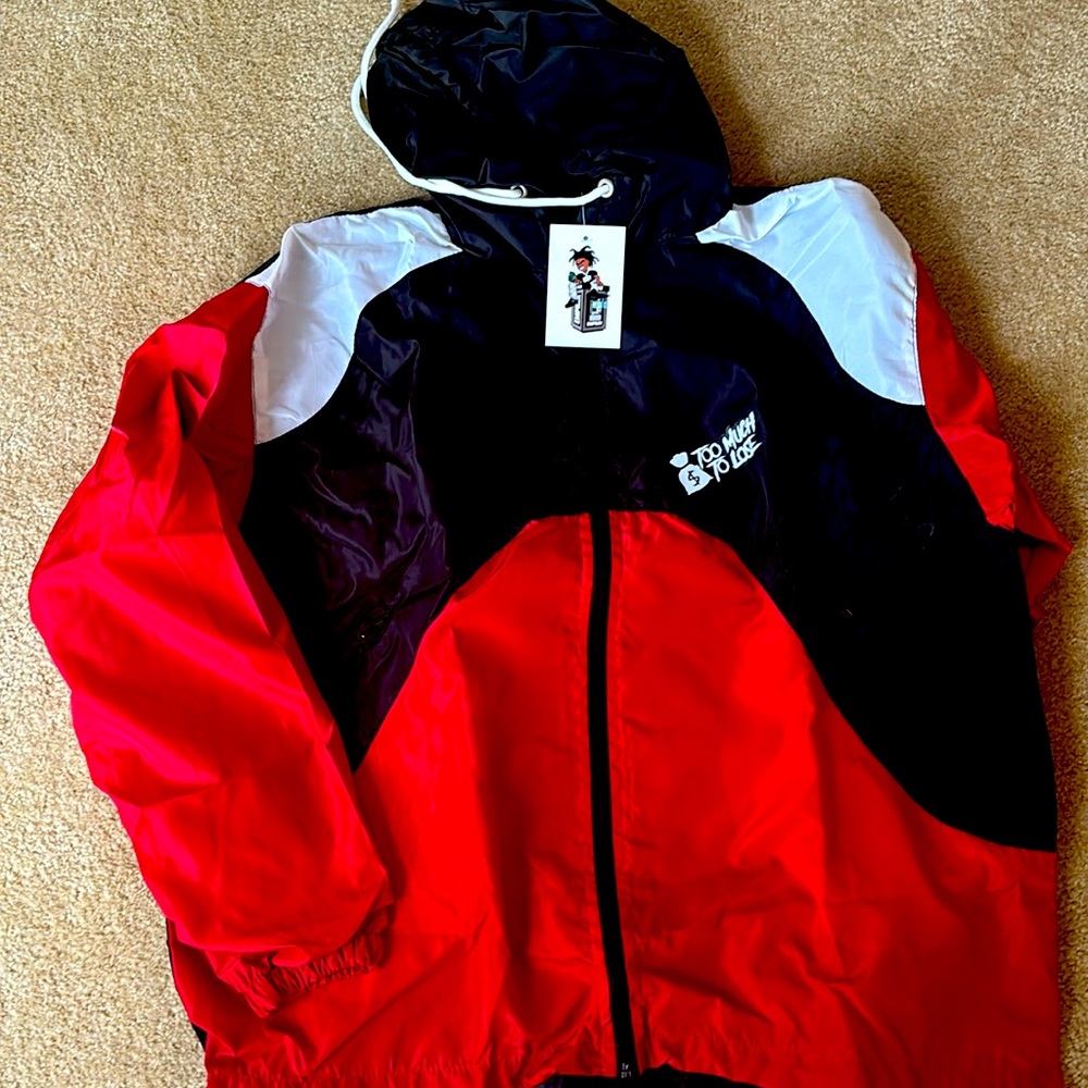 Too much to lose windbreaker XL
